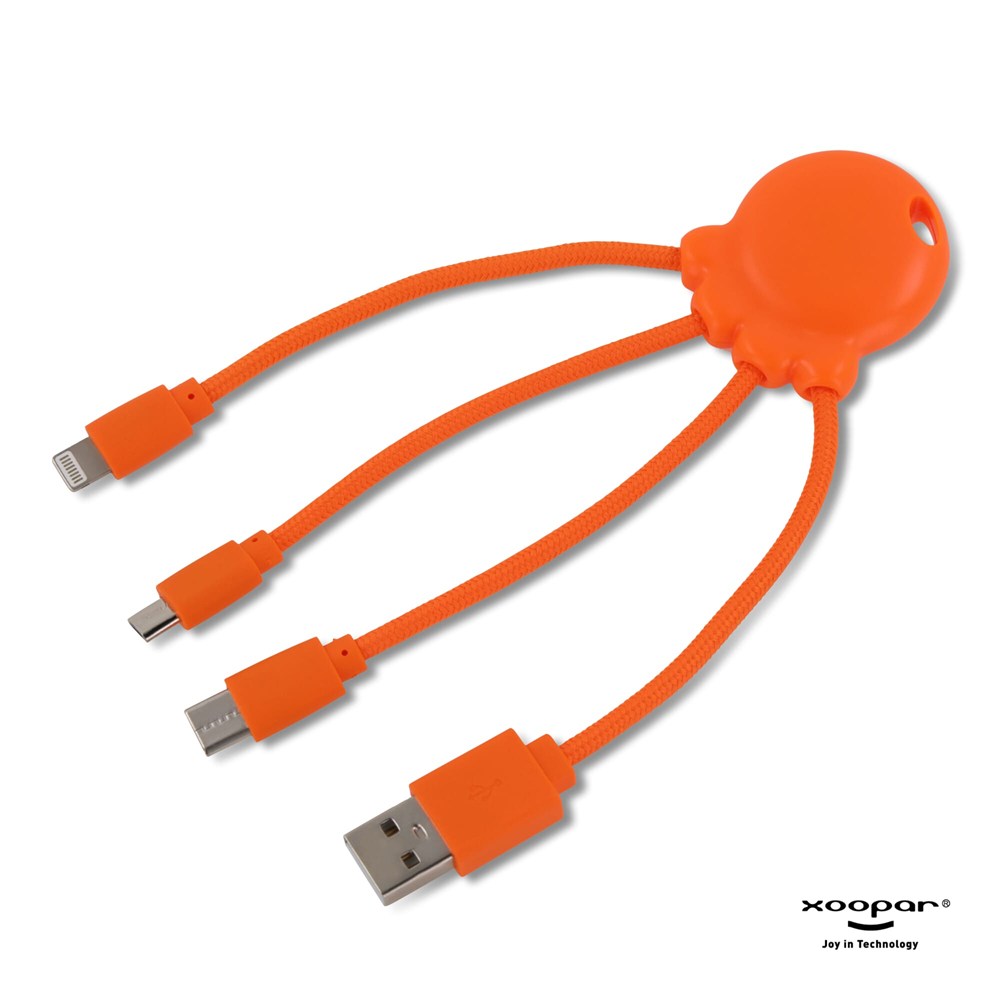 2087 | Xoopar Eco Octopus Charging cable 2087 | Xoopar Eco Octopus Charging cable