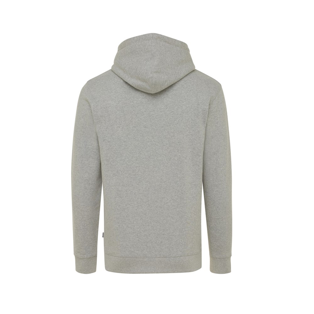 Iqoniq Torres gerecycled katoen hoodie ongeverfd