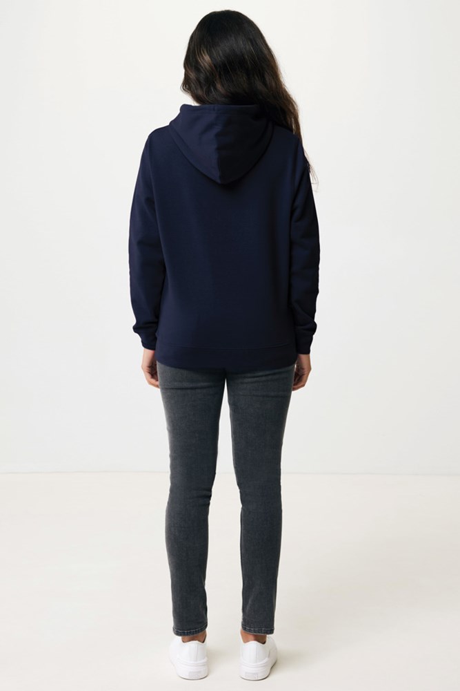 Iqoniq Rila lichtgewicht gerecycled katoen hoodie