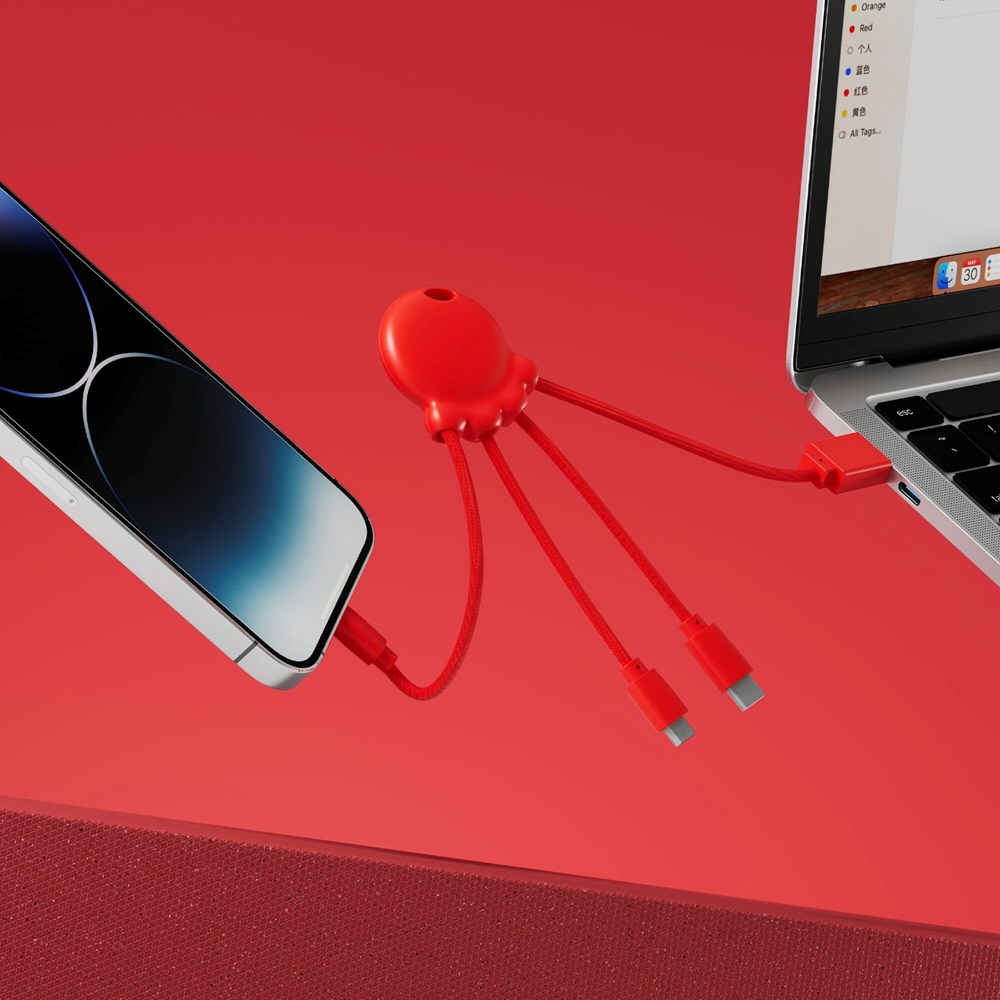 2087 | Xoopar Eco Octopus Charging cable 2087 | Xoopar Eco Octopus Charging cable