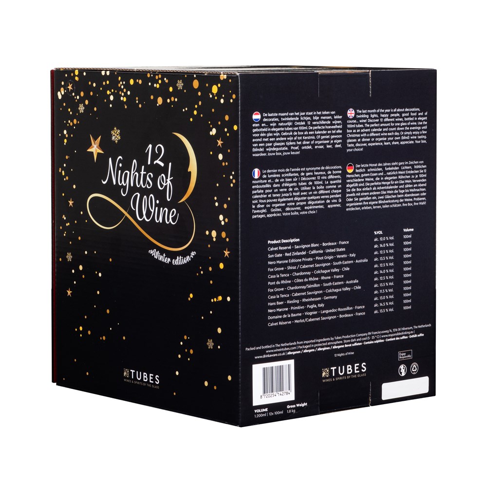 12 Nights of wine kalender