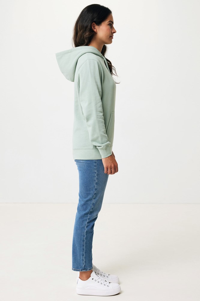 Iqoniq Rila lichtgewicht gerecycled katoen hoodie