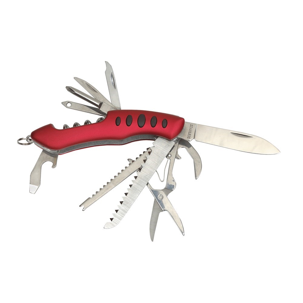 11 delig RVS multitool BIG R.