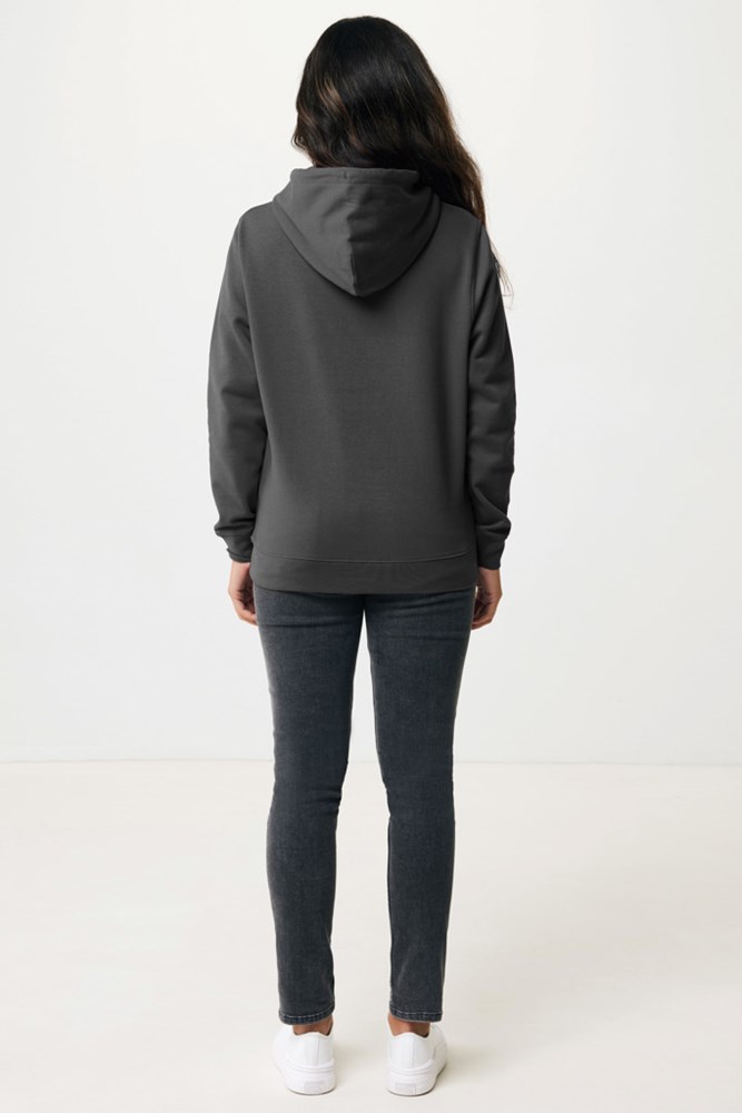 Iqoniq Rila lichtgewicht gerecycled katoen hoodie