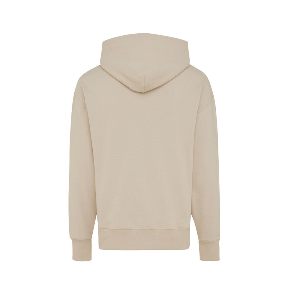 Iqoniq Yoho gerecycled katoen relaxed hoodie