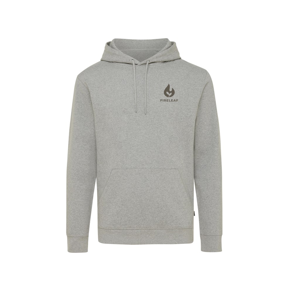 Iqoniq Torres gerecycled katoen hoodie ongeverfd