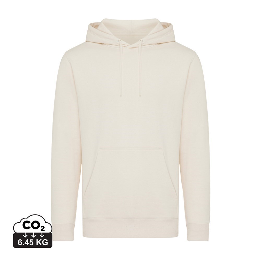 Iqoniq Rila lichtgewicht gerecycled katoen hoodie