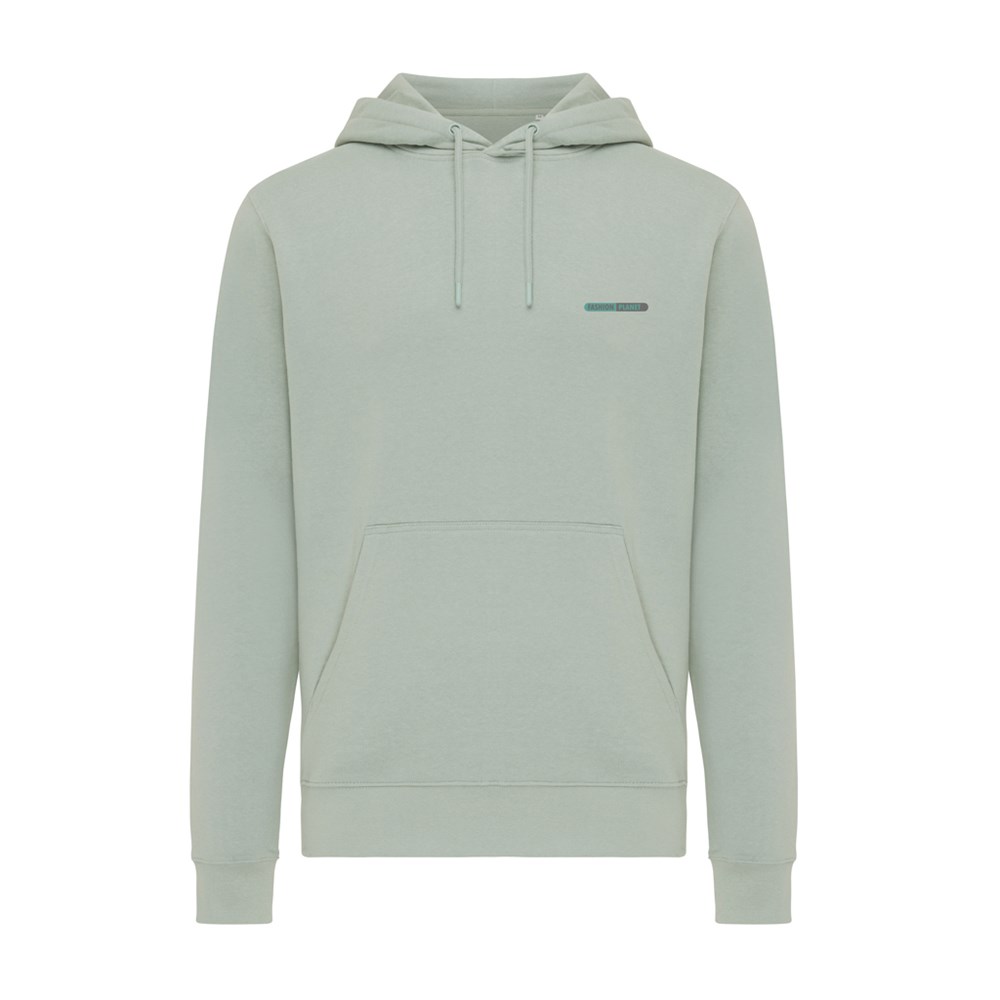 Iqoniq Rila lichtgewicht gerecycled katoen hoodie