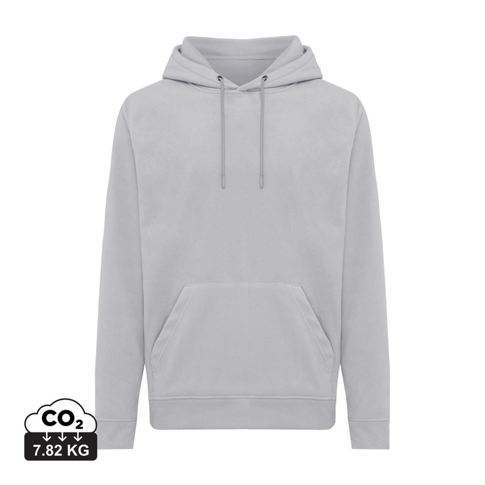 Iqoniq Trivor gerecycled polyester fleece hoodie