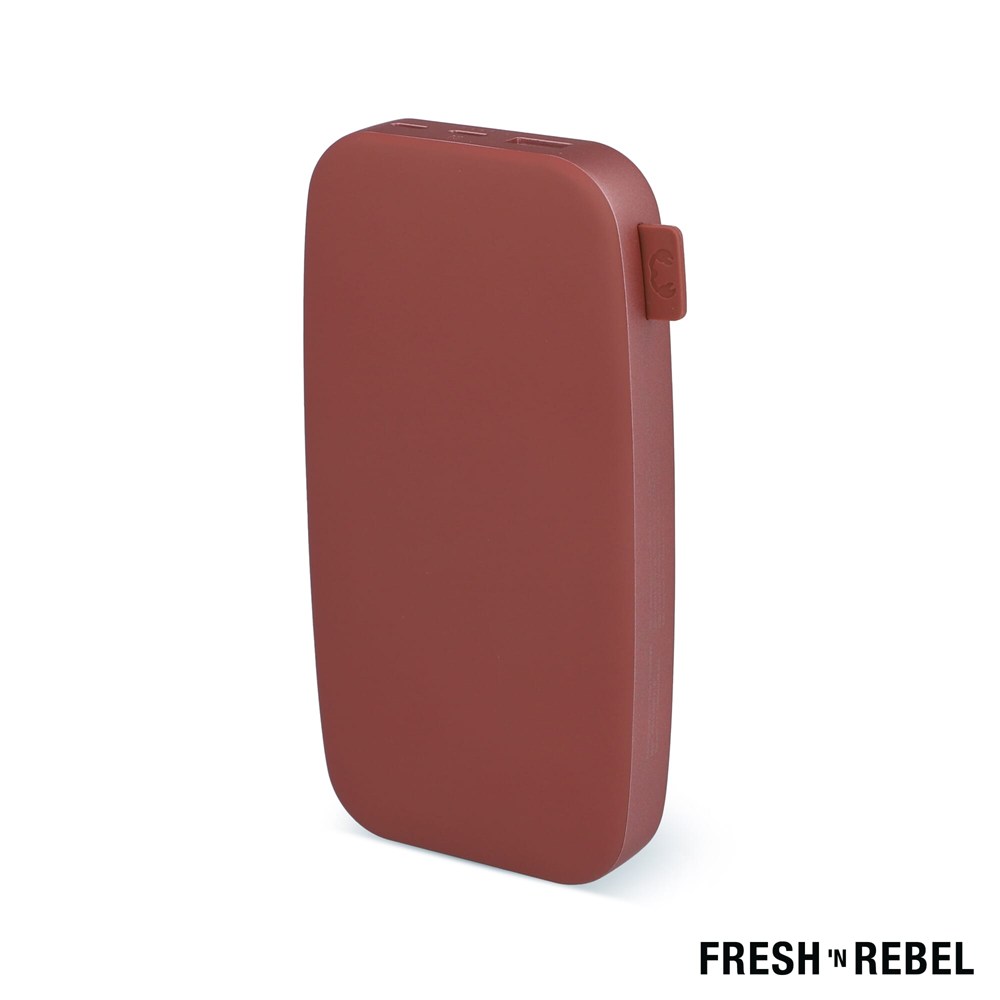 2PB18100 | Fresh 'n Rebel Powerbank 18000mAh USB-C Fast Charging 20W - Licht Rood