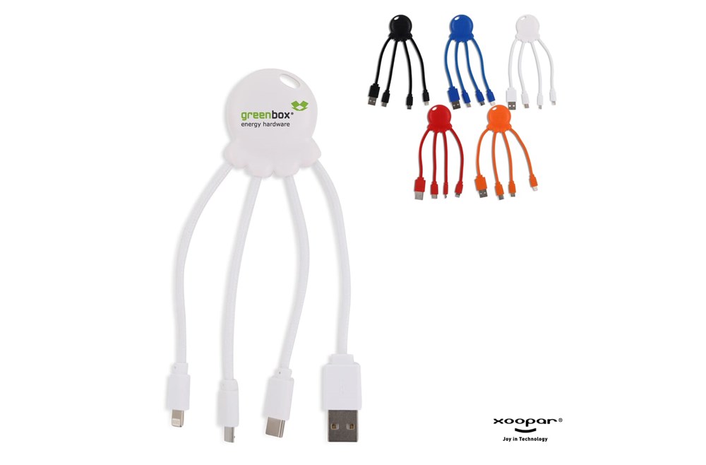 2087 | Xoopar Eco Octopus Charging cable