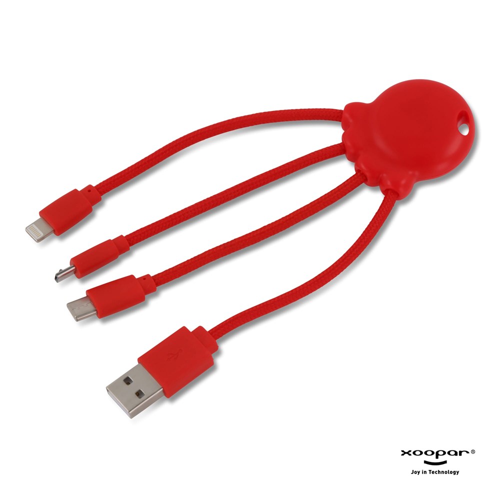 2087 | Xoopar Eco Octopus Charging cable 2087 | Xoopar Eco Octopus Charging cable