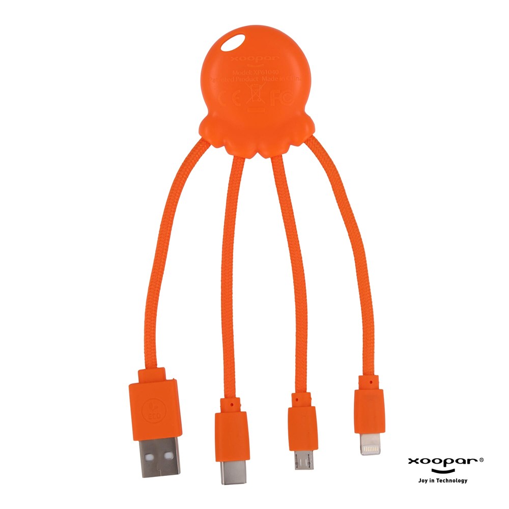 2087 | Xoopar Eco Octopus Charging cable 2087 | Xoopar Eco Octopus Charging cable
