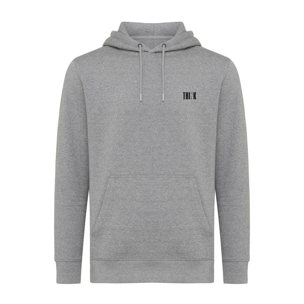 Iqoniq Rila lichtgewicht gerecycled katoen hoodie