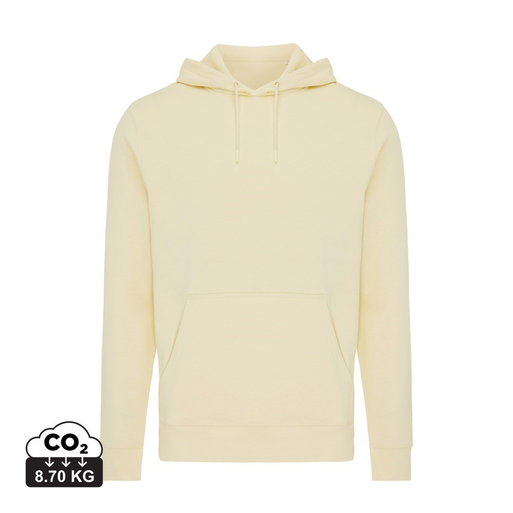 Iqoniq Rila lichtgewicht gerecycled katoen hoodie