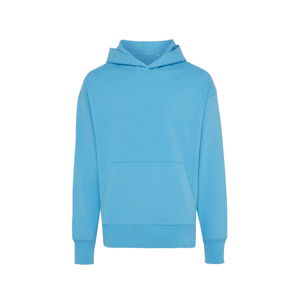 Iqoniq Yoho gerecycled katoen relaxed hoodie