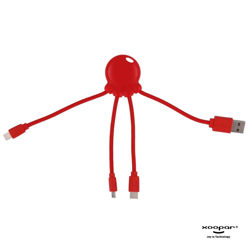 2087 | Xoopar Eco Octopus Charging cable 2087 | Xoopar Eco Octopus Charging cable