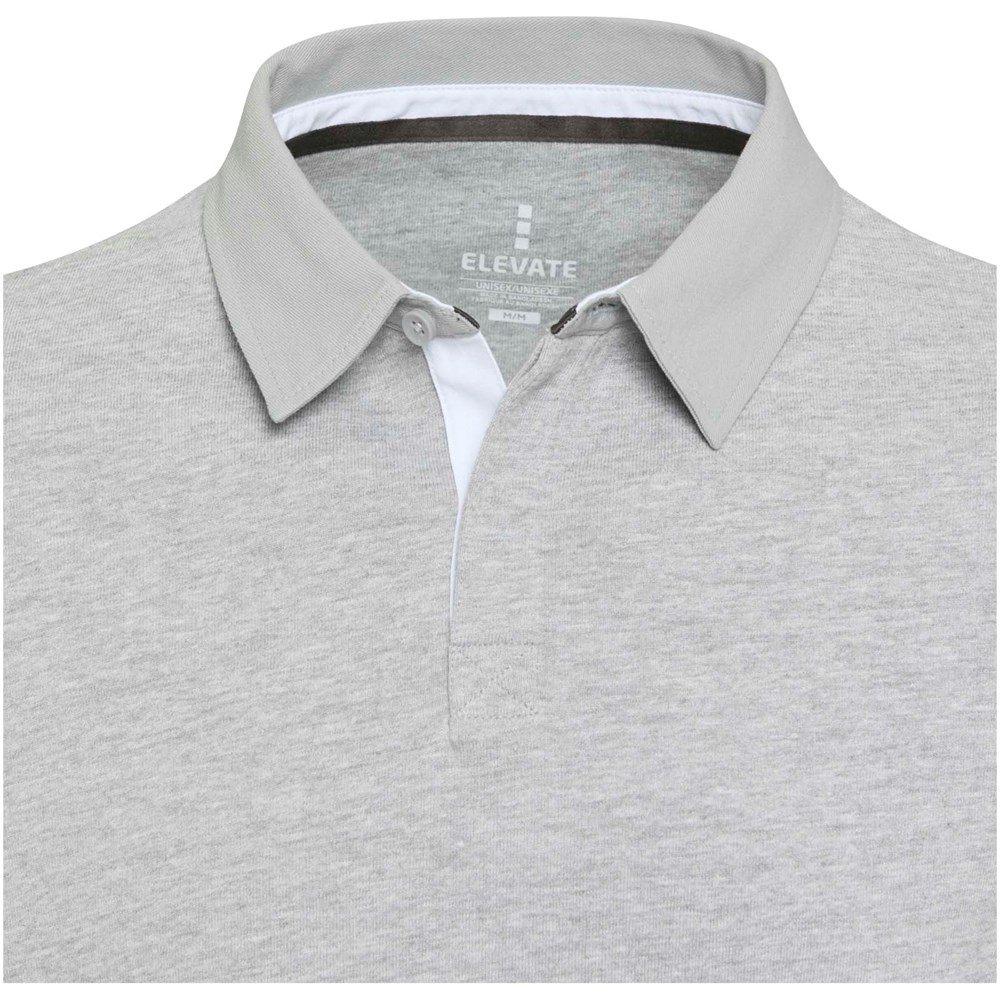 Clyde unisex organic rugbypolo sweatshirt 