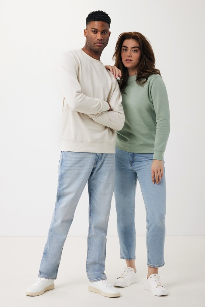 IQONIQ Etosha lichtgewicht gerecycled katoen sweater