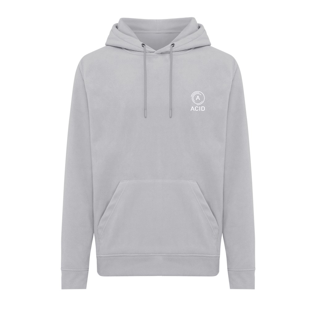 Iqoniq Trivor gerecycled polyester fleece hoodie