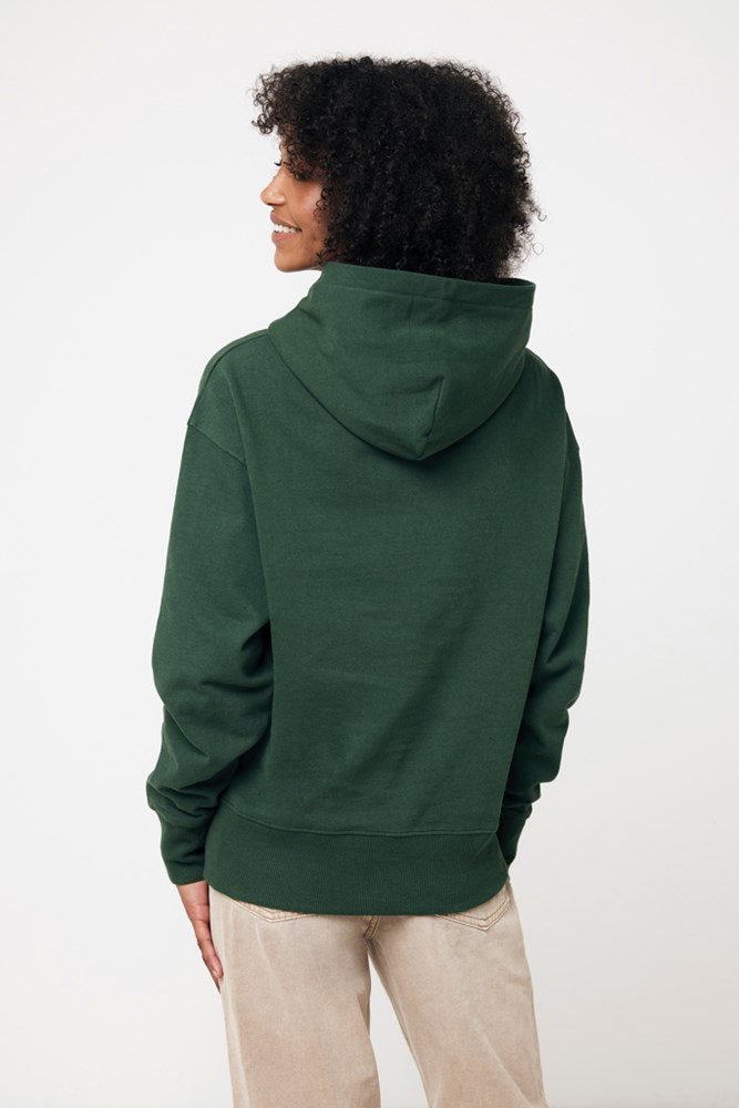 Iqoniq Yoho gerecycled katoen relaxed hoodie