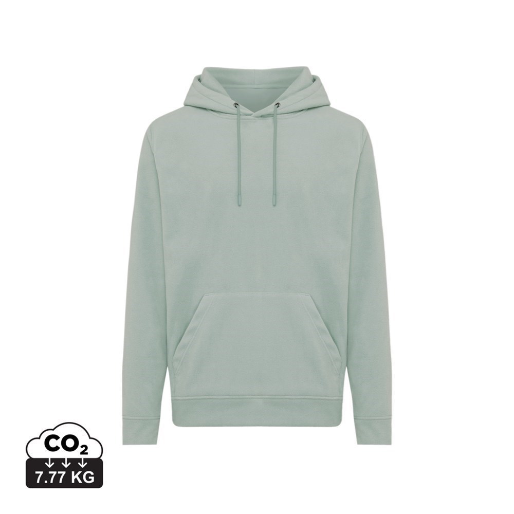 Iqoniq Trivor gerecycled polyester fleece hoodie