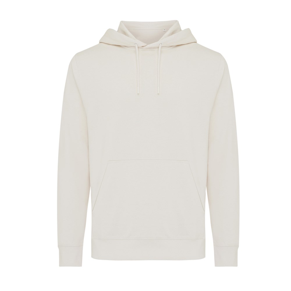 Iqoniq Rila lichtgewicht gerecycled katoen hoodie