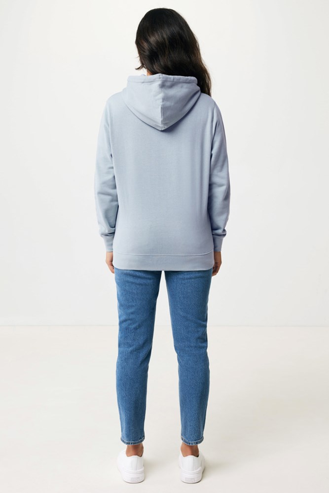 Iqoniq Rila lichtgewicht gerecycled katoen hoodie