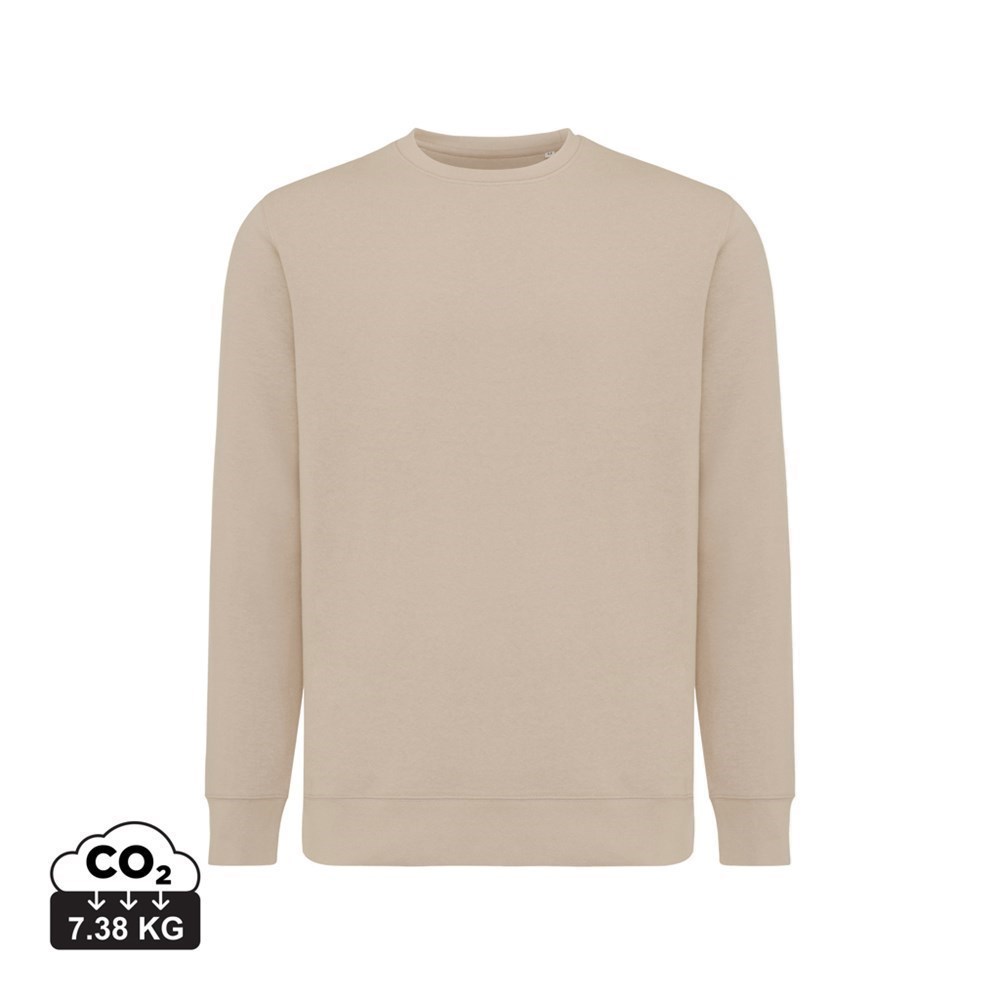 Iqoniq Etosha lichtgewicht gerecycled katoen sweater