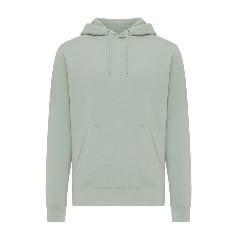 Iqoniq Rila lichtgewicht gerecycled katoen hoodie