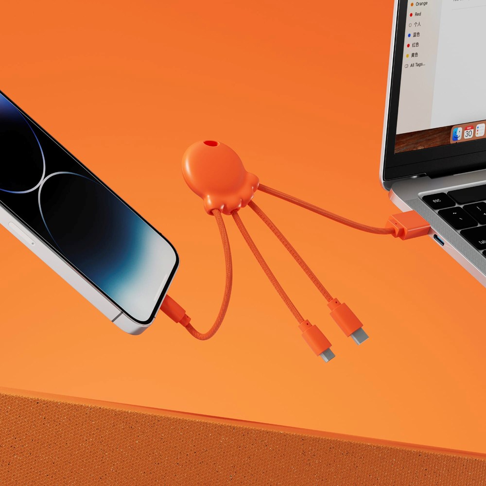 2087 | Xoopar Eco Octopus Charging cable 2087 | Xoopar Eco Octopus Charging cable