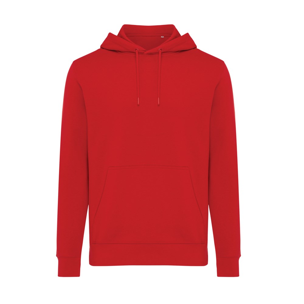 Iqoniq Rila lichtgewicht gerecycled katoen hoodie