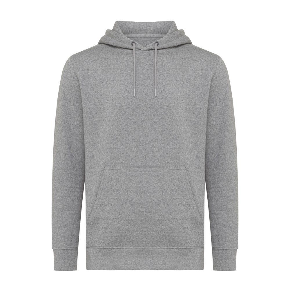 Iqoniq Rila lichtgewicht gerecycled katoen hoodie