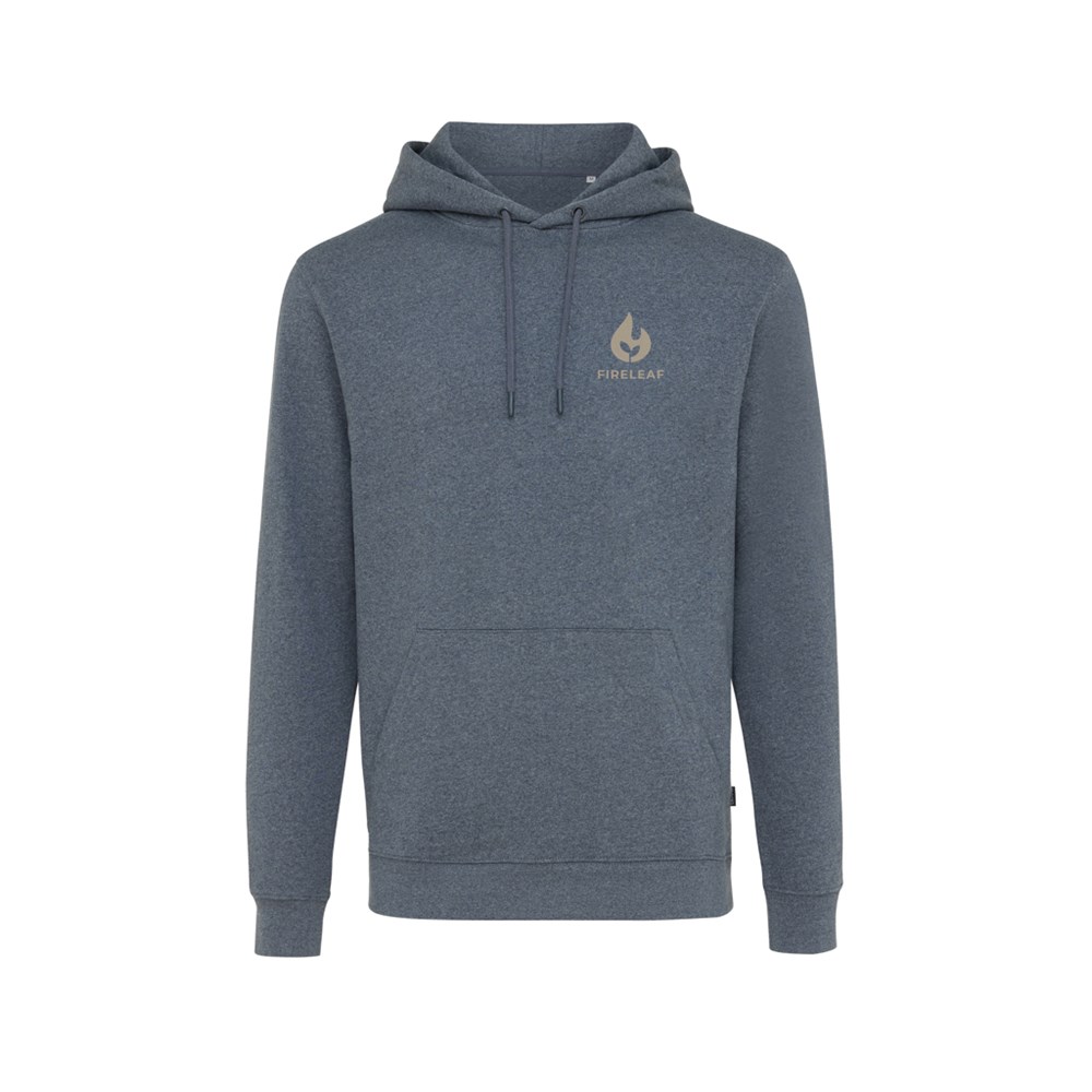 Iqoniq Torres gerecycled katoen hoodie ongeverfd