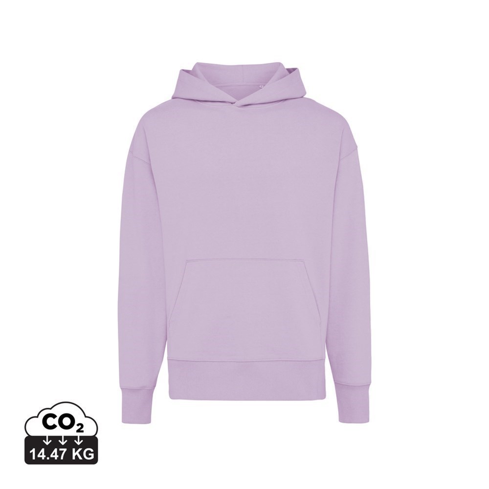 Iqoniq Yoho gerecycled katoen relaxed hoodie