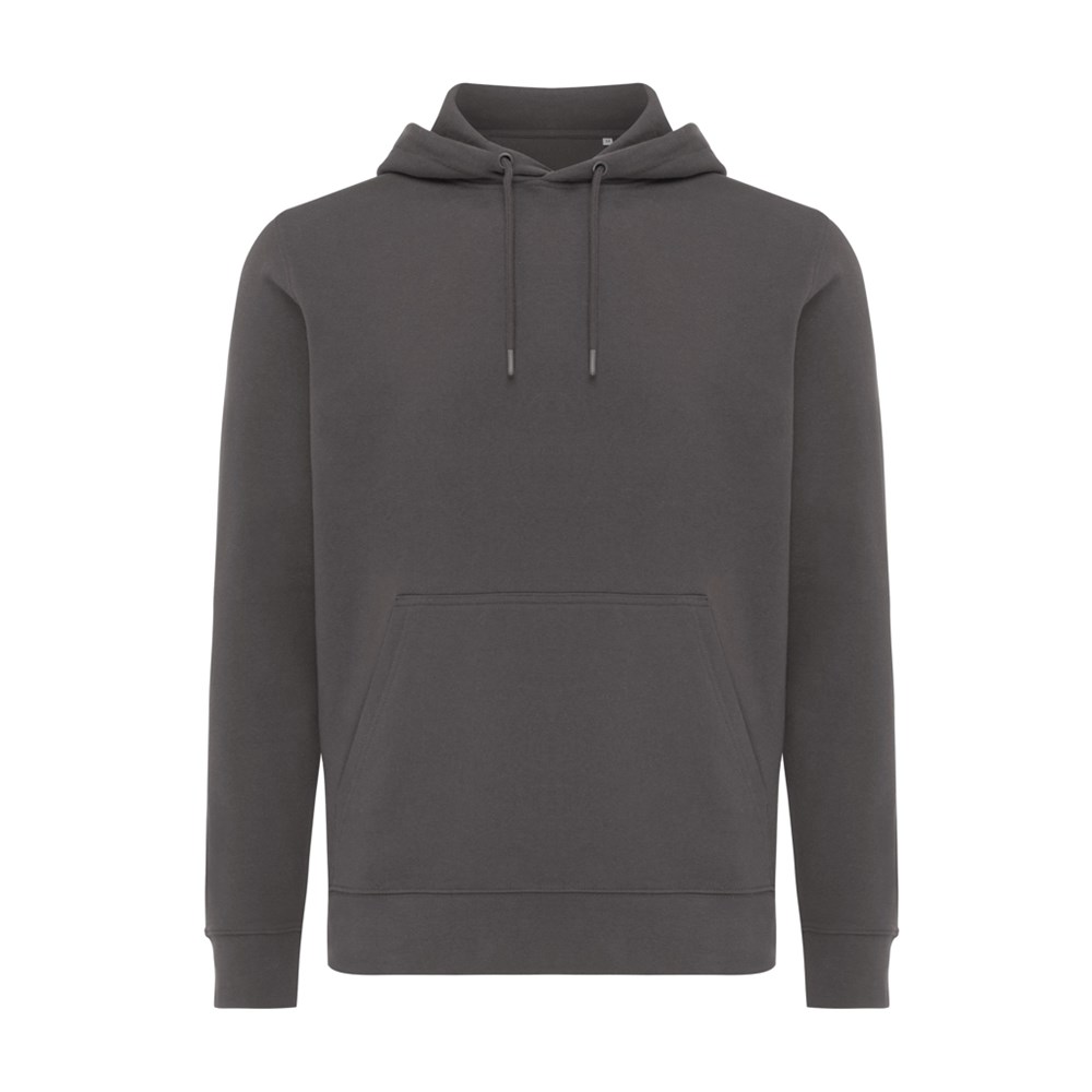 Iqoniq Rila lichtgewicht gerecycled katoen hoodie