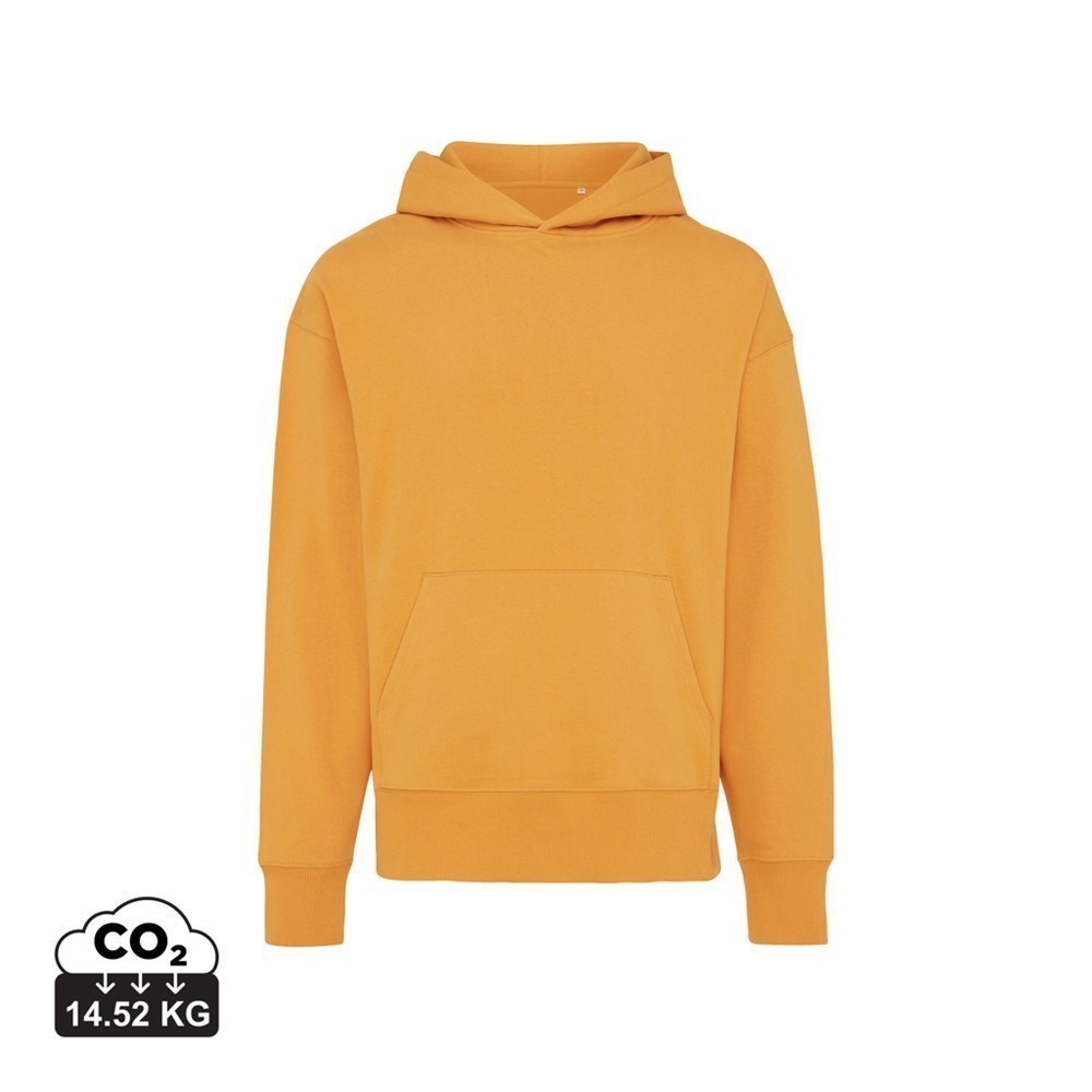 Iqoniq Yoho gerecycled katoen relaxed hoodie