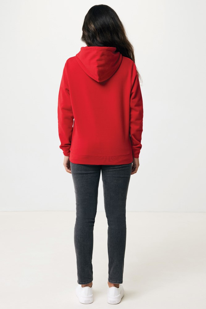 Iqoniq Rila lichtgewicht gerecycled katoen hoodie