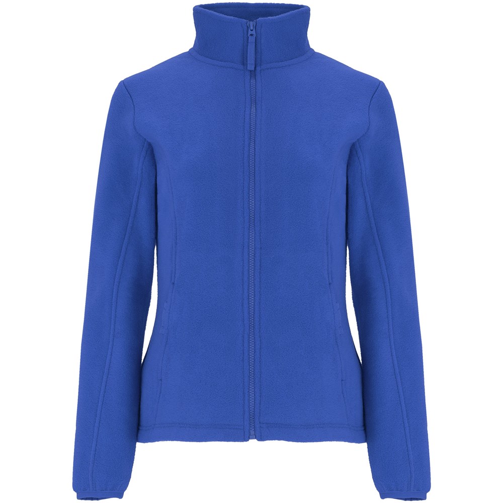 Artic fleece damesjack met volledige rits - Koningsblauw