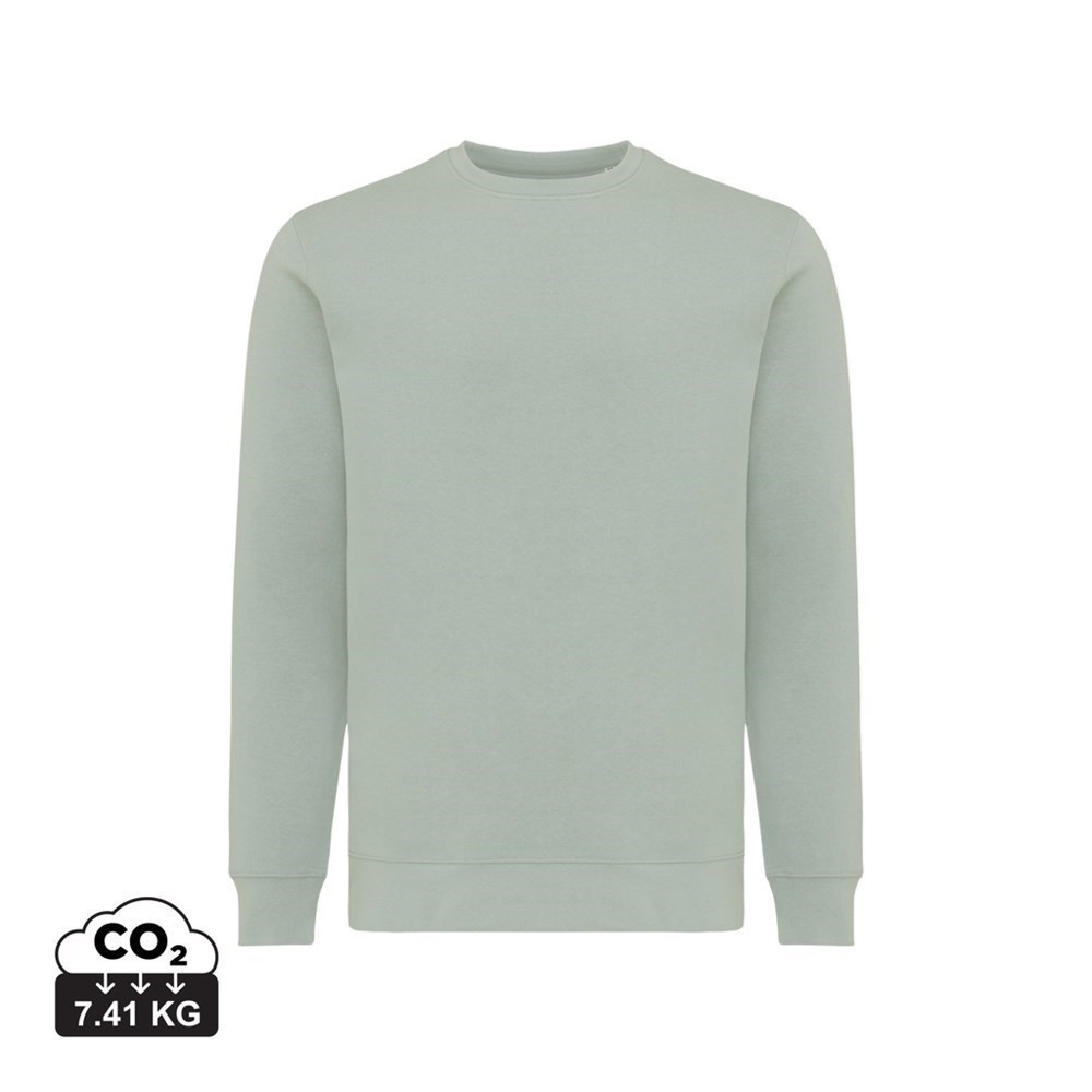 Iqoniq Etosha lichtgewicht gerecycled katoen sweater