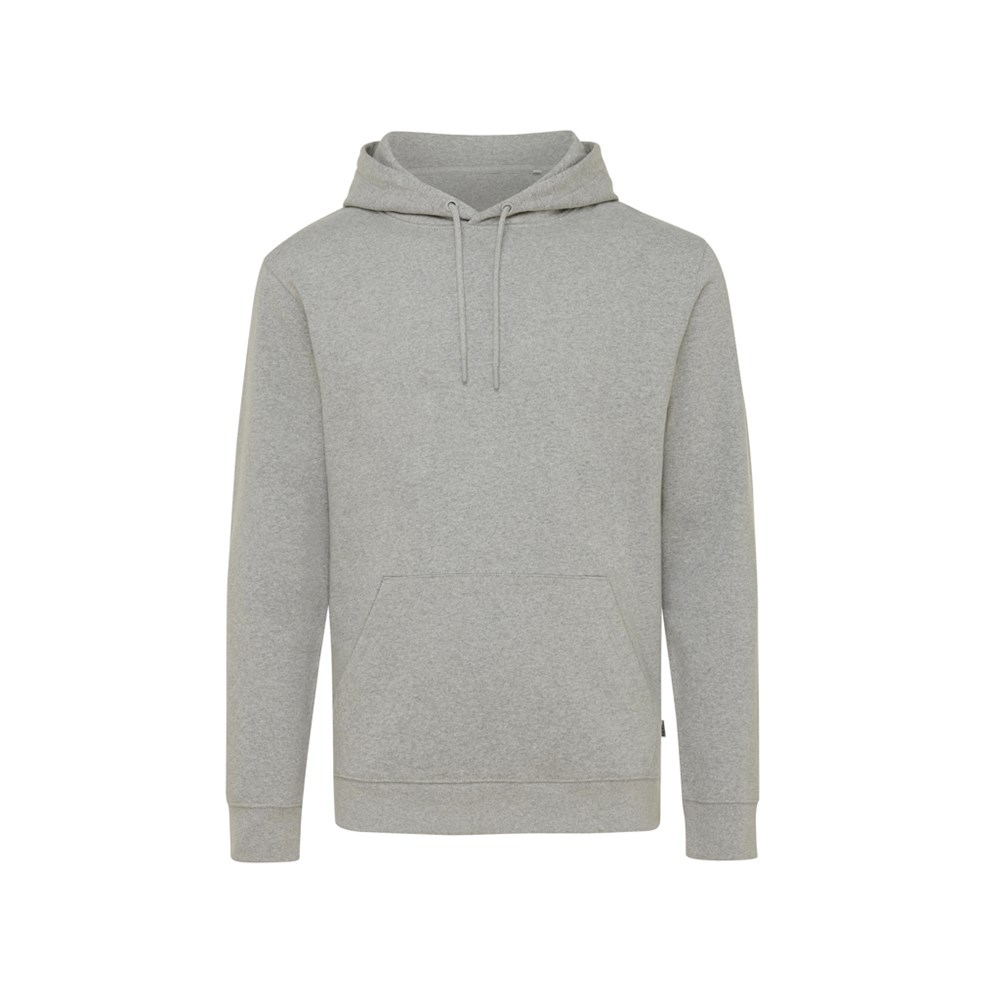 Iqoniq Torres gerecycled katoen hoodie ongeverfd