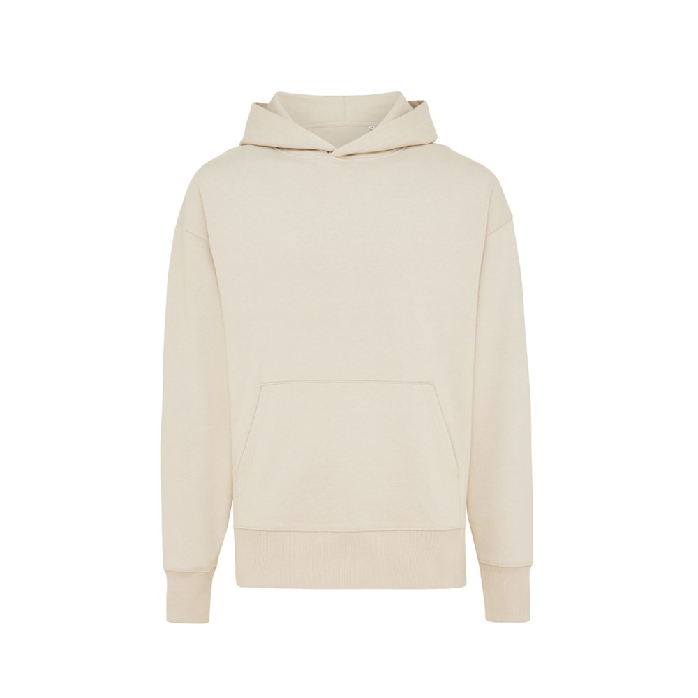 Iqoniq Yoho gerecycled katoen relaxed hoodie